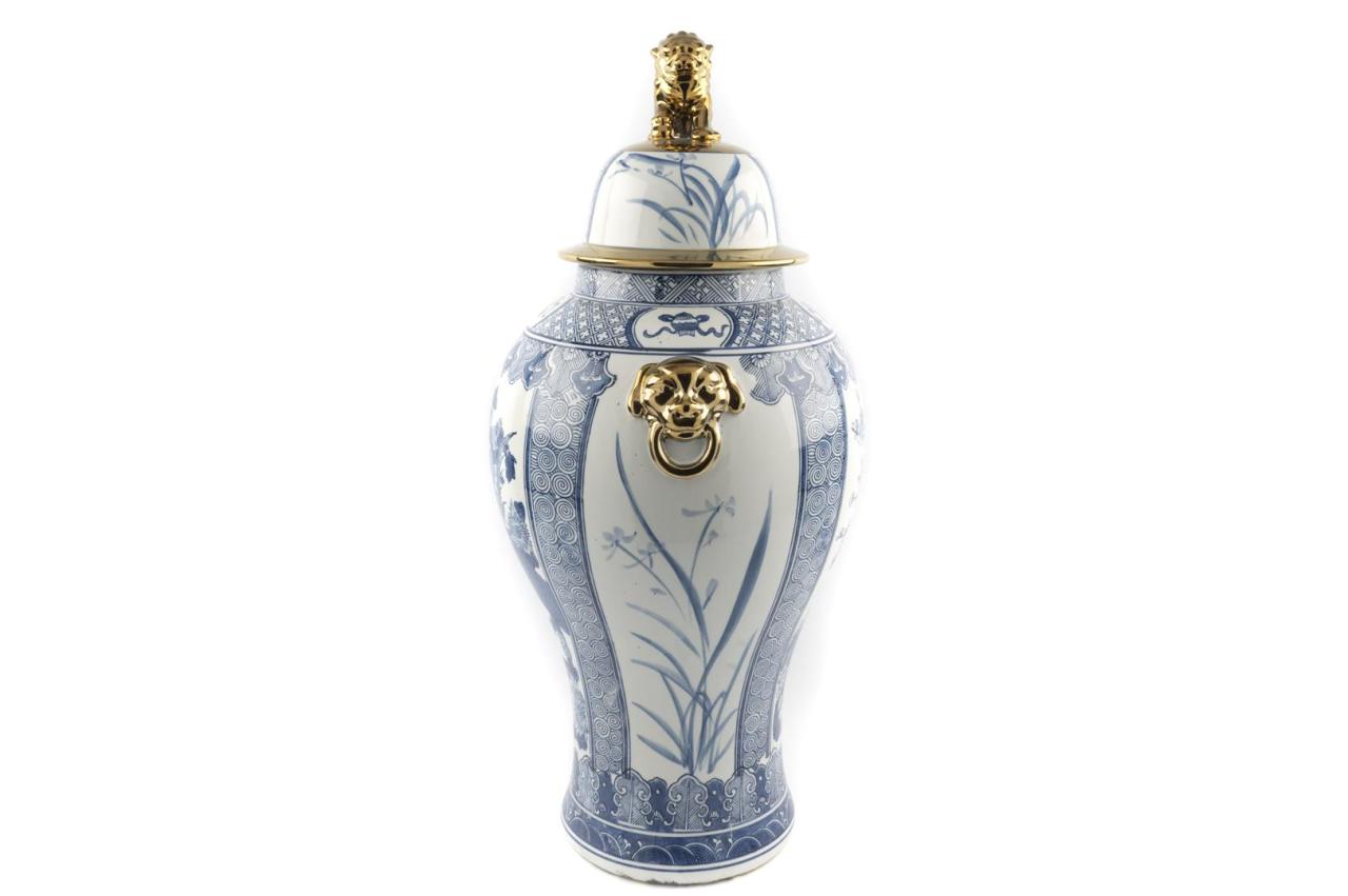 Mavi Gold Aslan Pors Küp 82cm