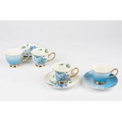 Vita Blue 4lü Kahve Fincan Seti