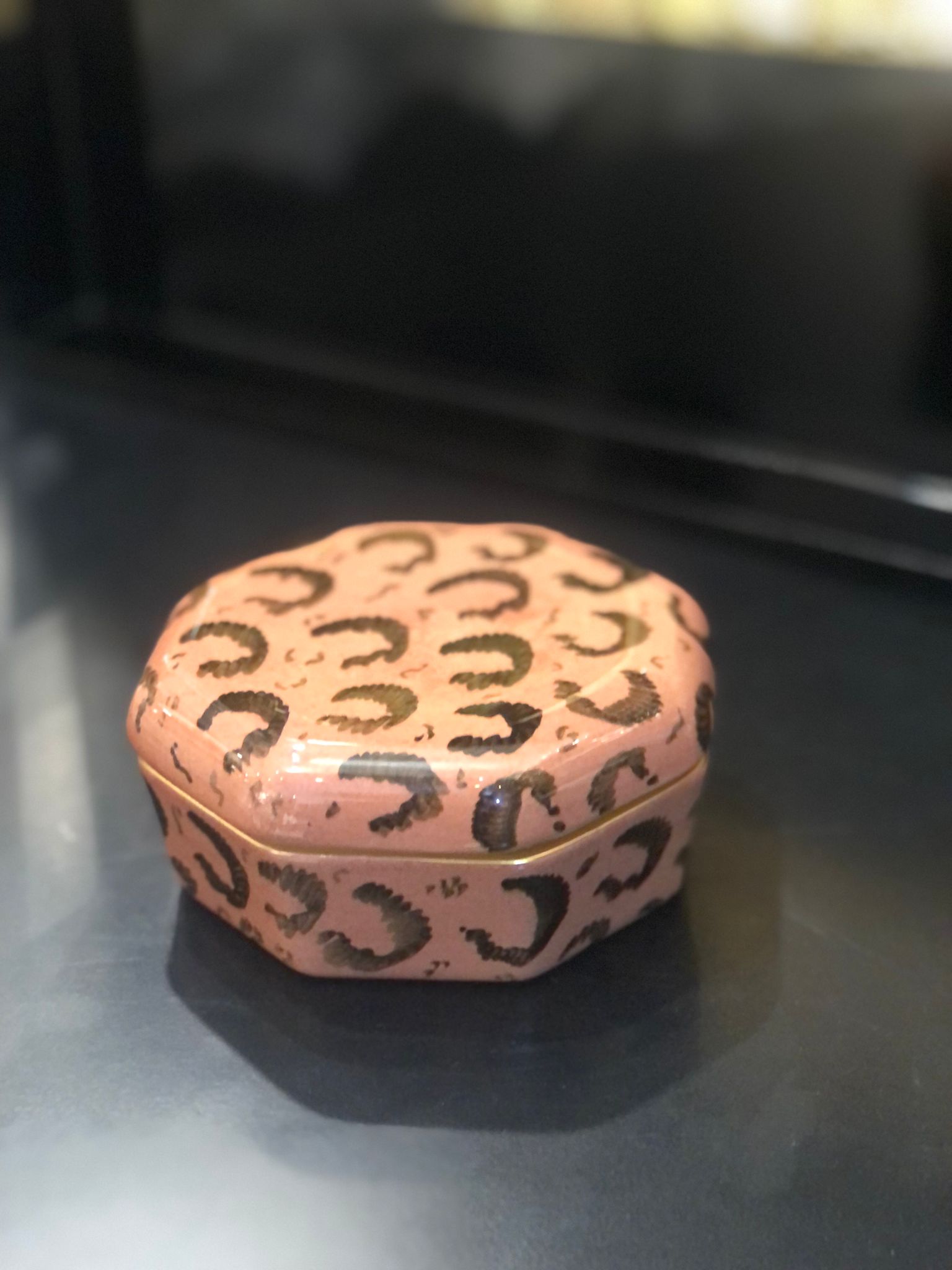 Leopar Sekizgen Küçük Kutu