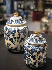 Blue Blanc Bal Küp 20cm