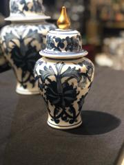 Blue Blanc Şah Küp 25cm