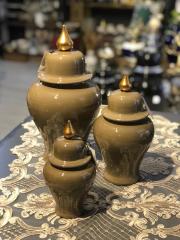 Koyu Vizon Şah küp 32cm