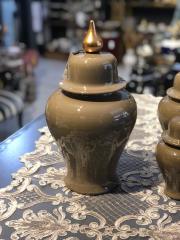 Koyu Vizon Şah küp 32cm