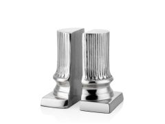 Antik Büst Sılver Kitap Ayrıcı 14X13X17 CM