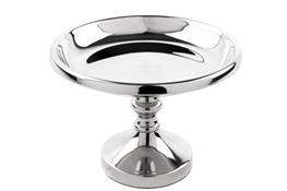 Gümüş Ayaklı Sunum Tabağı 15x11cm