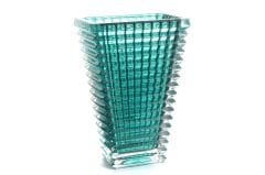 Yeşil Cam Vazo 13x9x20cm