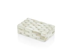 Mattıng Dikdörtgen Küçük Beyaz Kutu 18X10X5 cm