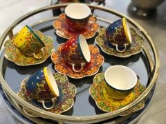 Frances Bone 6lı Kahve Fincan seti