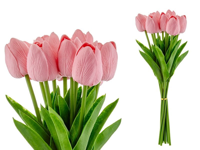 10LU Lale Pembe 30 cm