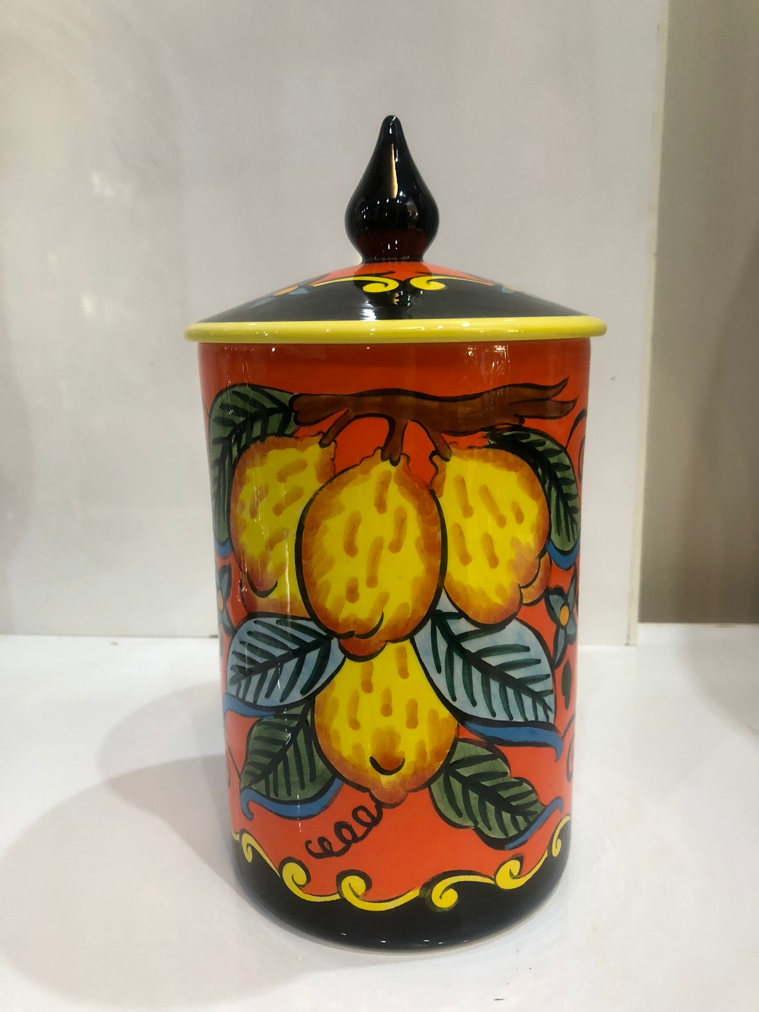 L-Boy Sicilya Silindir Küp 13x25cm