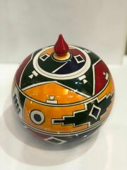 Geometri Desenli Küre Küp  15X20 Cm