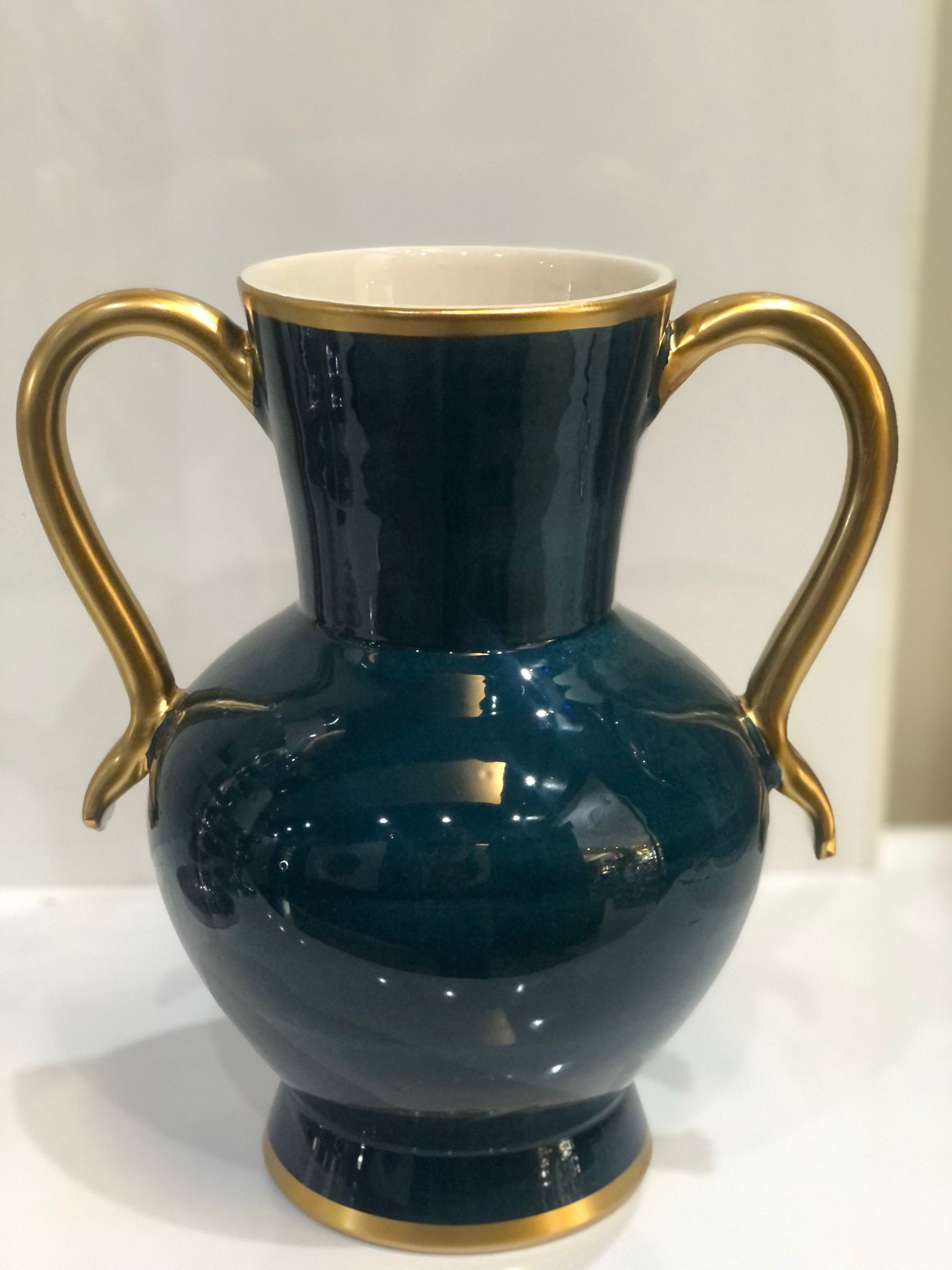 El Vazo Düz Renk 23X25 cm