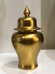 Gold Desenli Şah Küp 15 CM