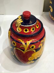 Desenli Bal Küp Sicilya 15 cm