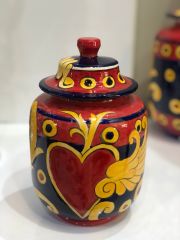 Desenli Bal Küp Sicilya 15 cm