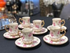 Bahar 6lı kahve Fincanı Seti