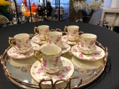 Bahar 6lı kahve Fincanı Seti