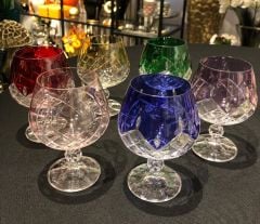 Bahar 6LI Kristal Kahve Yanı Bardağı