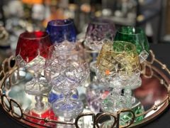 Bahar 6LI Kristal Kahve Yanı Bardağı