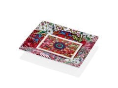 LILYUM DESENLI DIKDORTGEN TEPSI