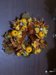 Balkabaklı Dekoratif Kapı Süsü