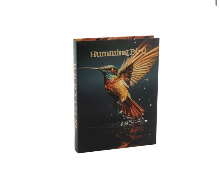 Humming Bird Kitap Kutu 28x22x4cm