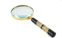 Gold Siyah Saplı Büyüteç 25x10cm