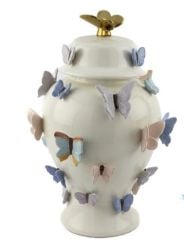 Kelebekli Kapaklı Küp 31x46cm