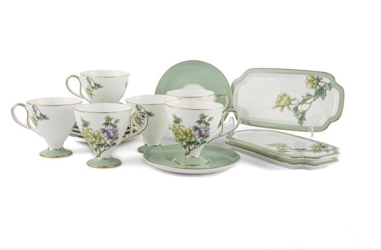 Glory 15 Parça 6lı Kahve Fincanı Seti 90cc