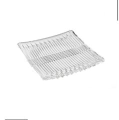 Kare 6lı Cam Tabak 17x17x2cm