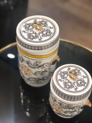 Margery Bone 2li Kulplu Kavanoz