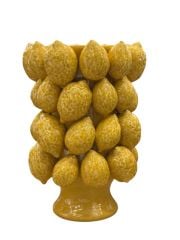 Limonlu Seramik Vazo