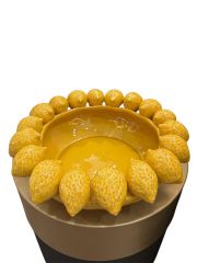 Limonlu Seramik Kase