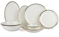 Gold Narrow 27 Parça Yemek Takımı