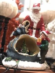 Noel Baba Hareketli Müzikli Obje