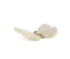 Krem Dekoratif Mermer Kelebek 20x15x4cm