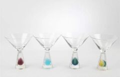 Colored 4lü Cam Dondurmalık