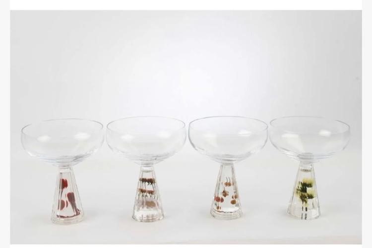 Flower 4lü Cam Dondurmalık