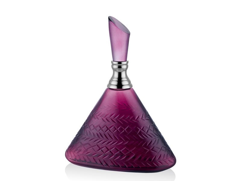 CARAFE AUBERGINE COLOR BOTTLE 24X33 CM